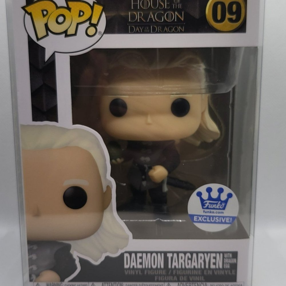 GoT House of the Dragon Day of the Dragon Daemon Targaryen with Dragon Egg Pop